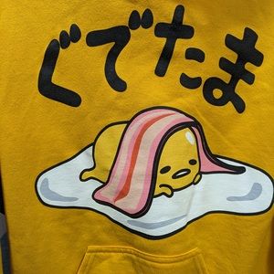 Sanrio Gudetama Hoodie The lazy egg size Small